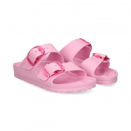 PALA 2 HEBILLAS GOMA ROSA