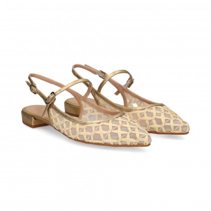 SIN TALON 2 HEBILLAS TRNSPARENCIA CAMEL
