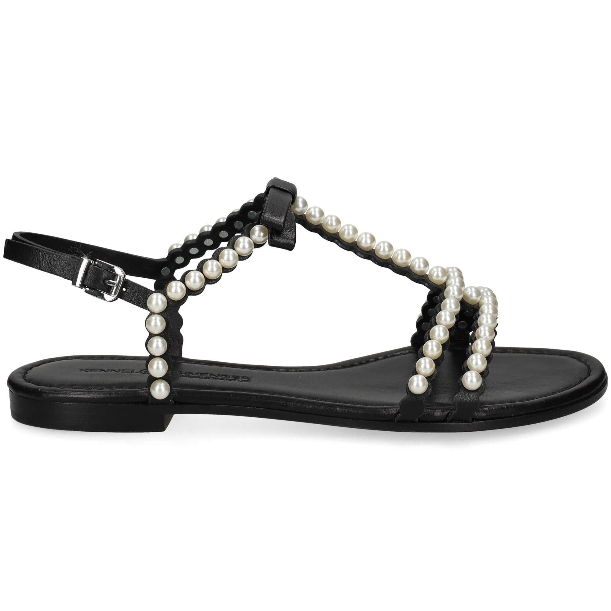 sandalia-bebe-con-perlas-piel-negro