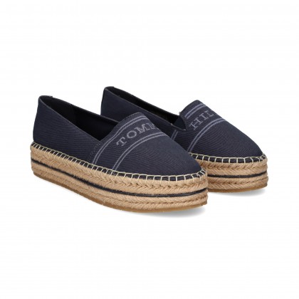ALPARGATA PLATAFORMA TEXTIL DENIM