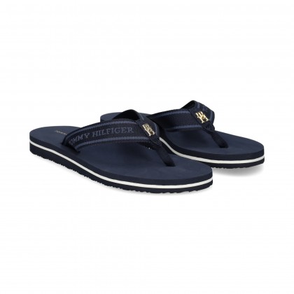 FLIP FLOP LONA AZUL