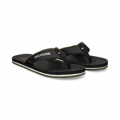 FLIP FLOP PIEL NEGRO