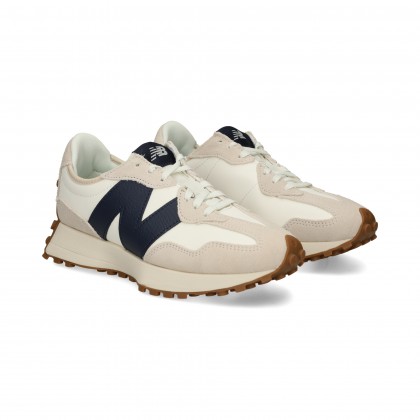 DEPORTIVO ANTE+PIEL AZUL+BLANCO