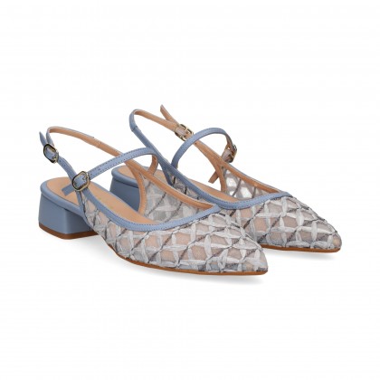 SIN TALON 2 HEBILLAS TRANSPARECIA GRIS