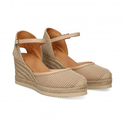 ABIERTO LADOS MALLA BEIGE