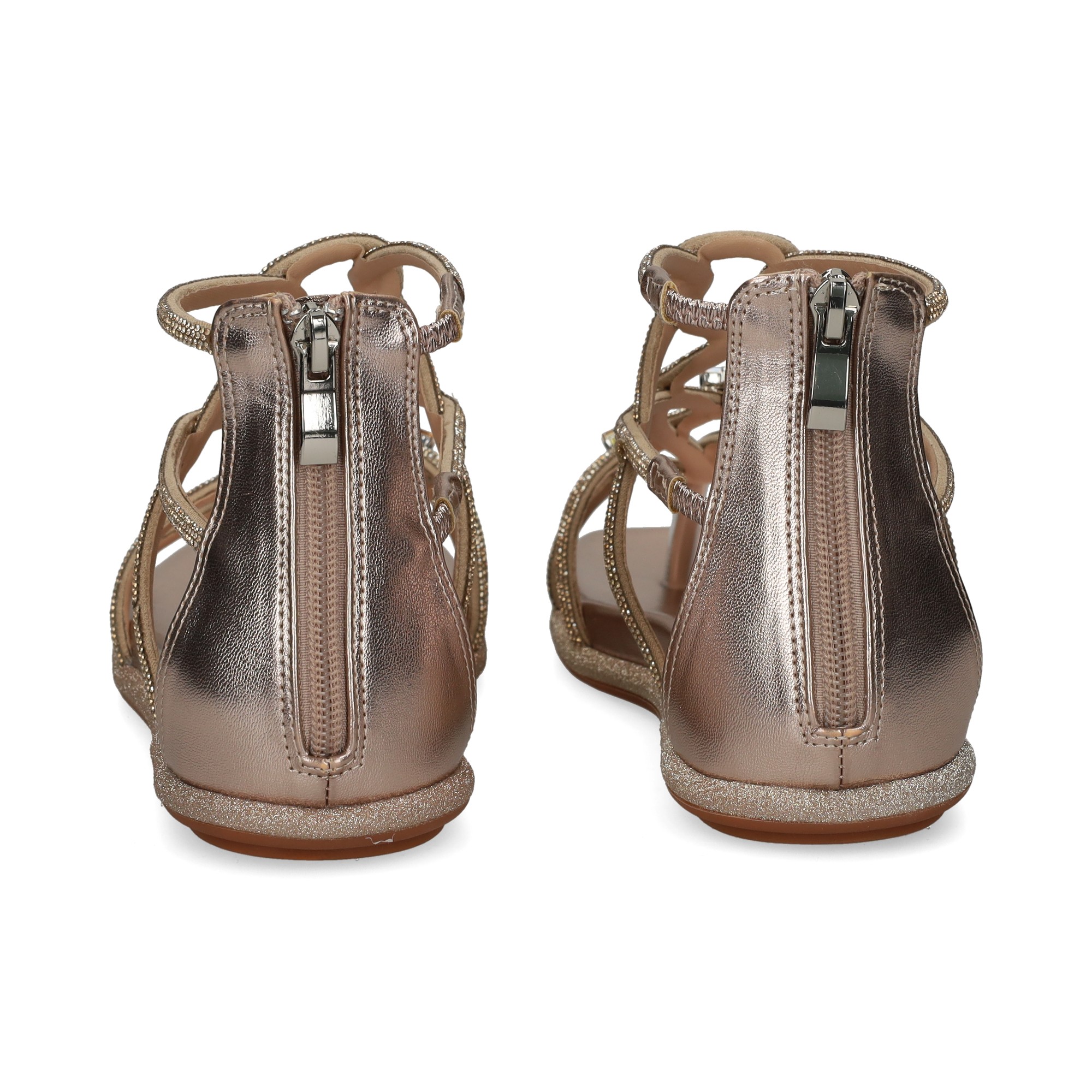 sandalia-entrelazada-strass-bronce