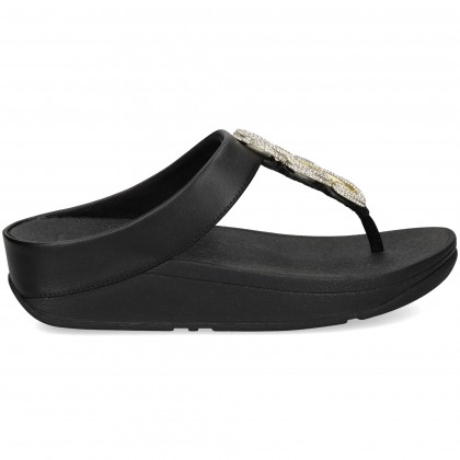 ESCLAVA CUADROS STRAS NEGRO 001 BLACK