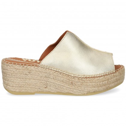 PALA COSTURA METALIZADO BEIGE SAHARA