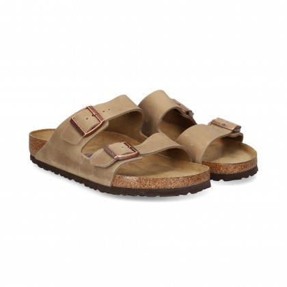 PALA 2 HEBILLAS ENGRASADO MARRON Tabacco Brown