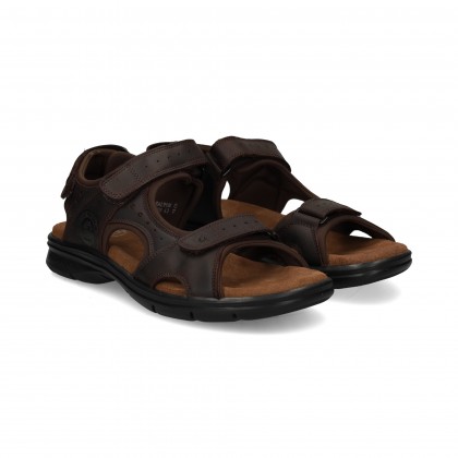 SANDALIA VELCROS GRASS MARRON C1 MARRONNE 