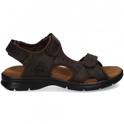 SANDALIA VELCROS GRASS MARRON C1 MARRONNE 