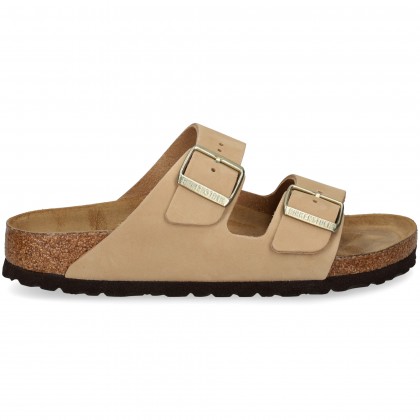 PALA 2 HEBILLAS NOBUCK BEIGE Sandcastle