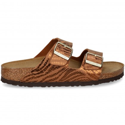 PALA 2 HEBILLAS CEBRA COBRE Zebra Pecan