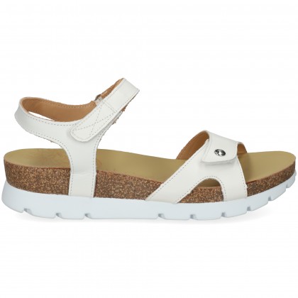 CARMELITA 2 VELCROS NAPA BLANCO B1 BRANCO