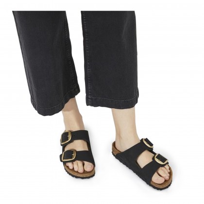 2 HEBILLAS GRANDES ANTE NEGRO Black (gold