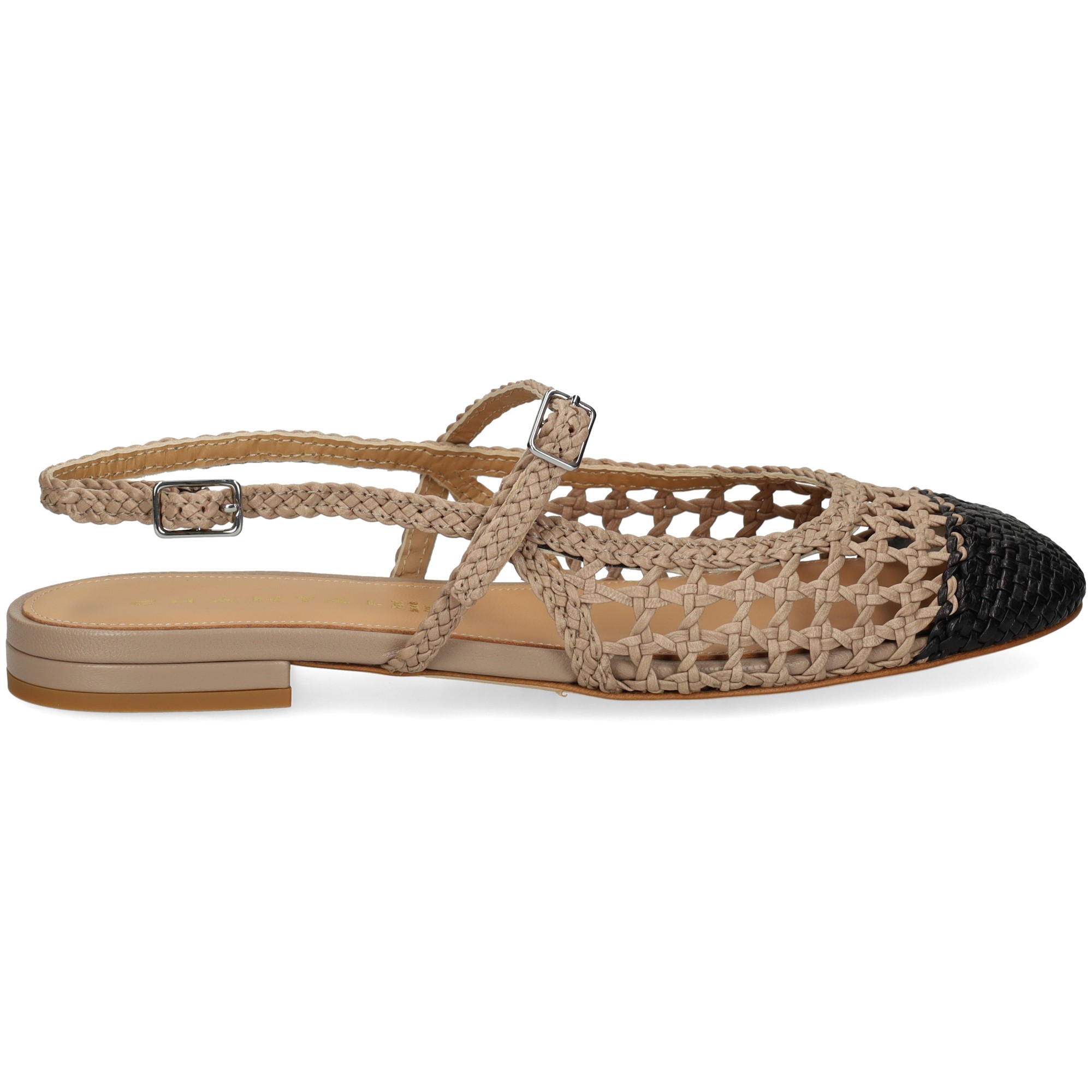 sin-talon-trenzado-piel-negrobeige