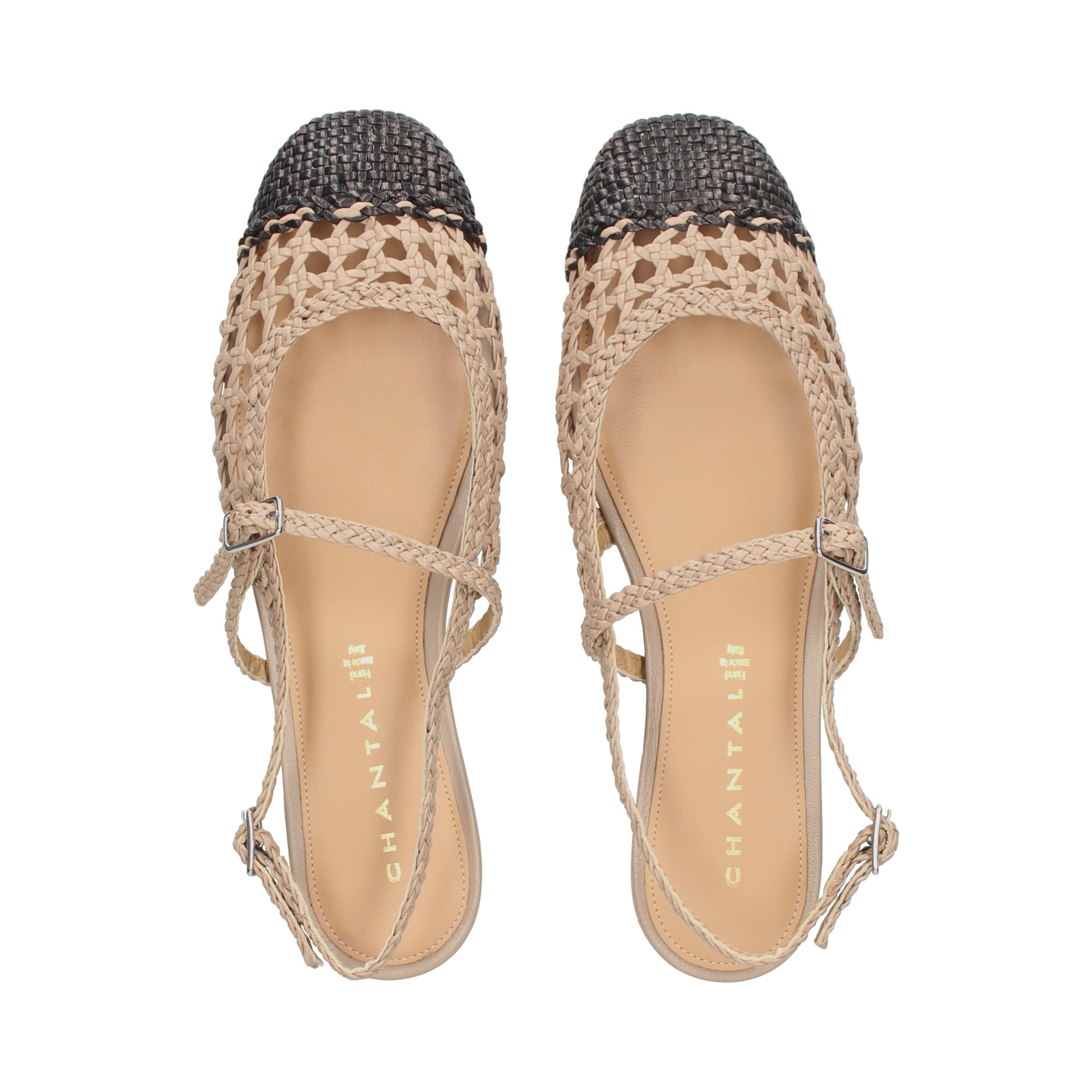 sin-talon-trenzado-piel-negrobeige