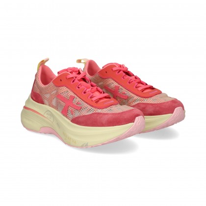 DEPORTIVO ANTE+MALLA ROSA+FUCSIA