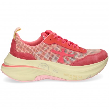 DEPORTIVO ANTE+MALLA ROSA+FUCSIA 7504