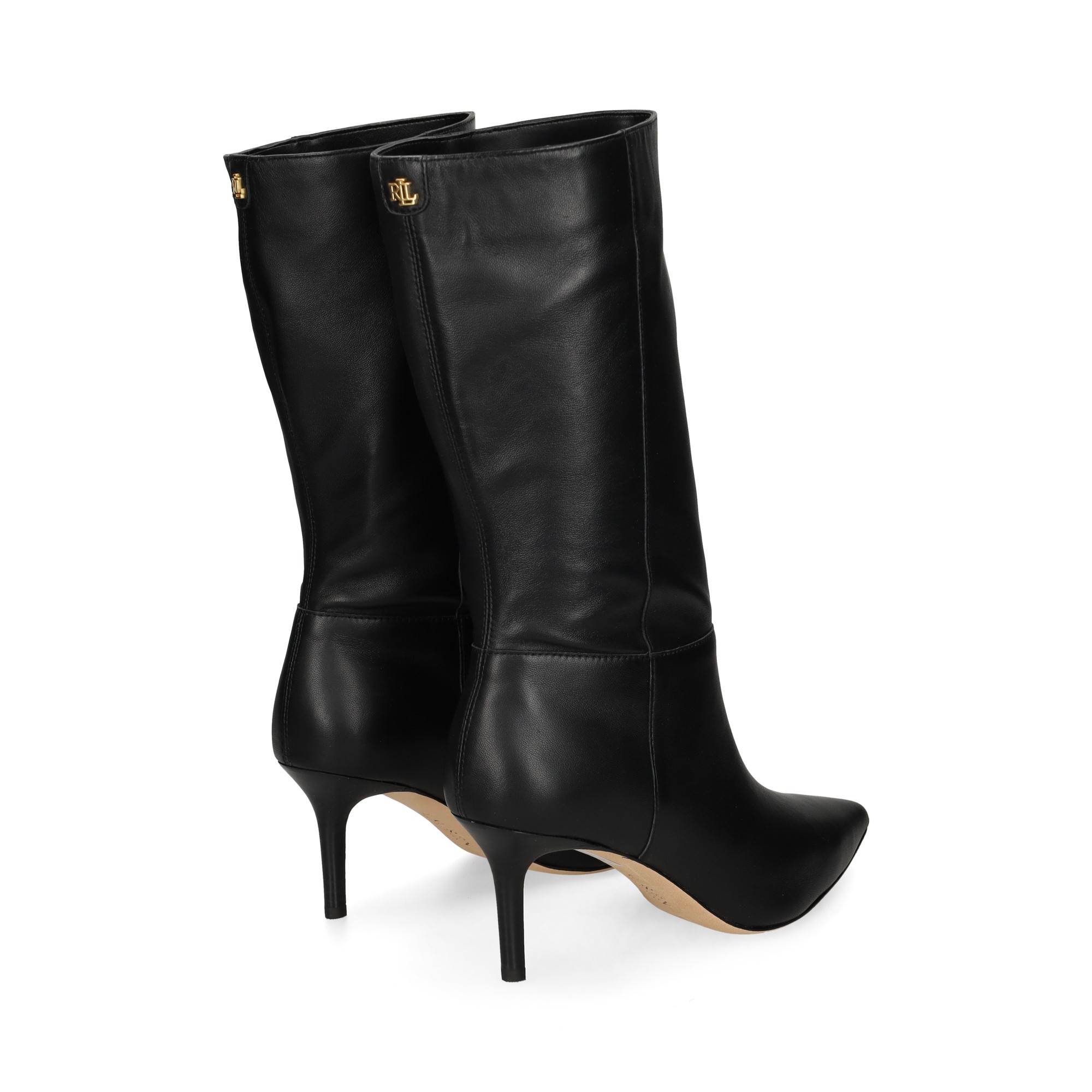 media-bota-piel-negro