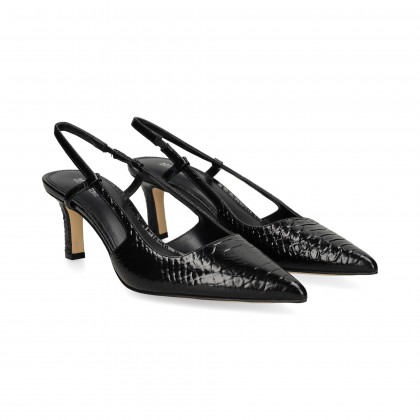 SIN TALON REPTIL NEGRO