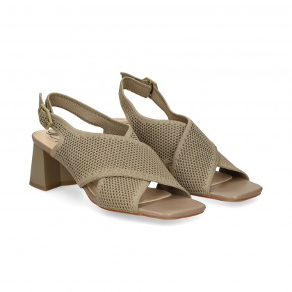 SANDALIA CRUZADA REGILLA BEIGE