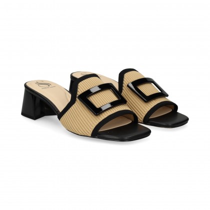 PALA APLIQUE REGILLA NEGRO+CAMEL