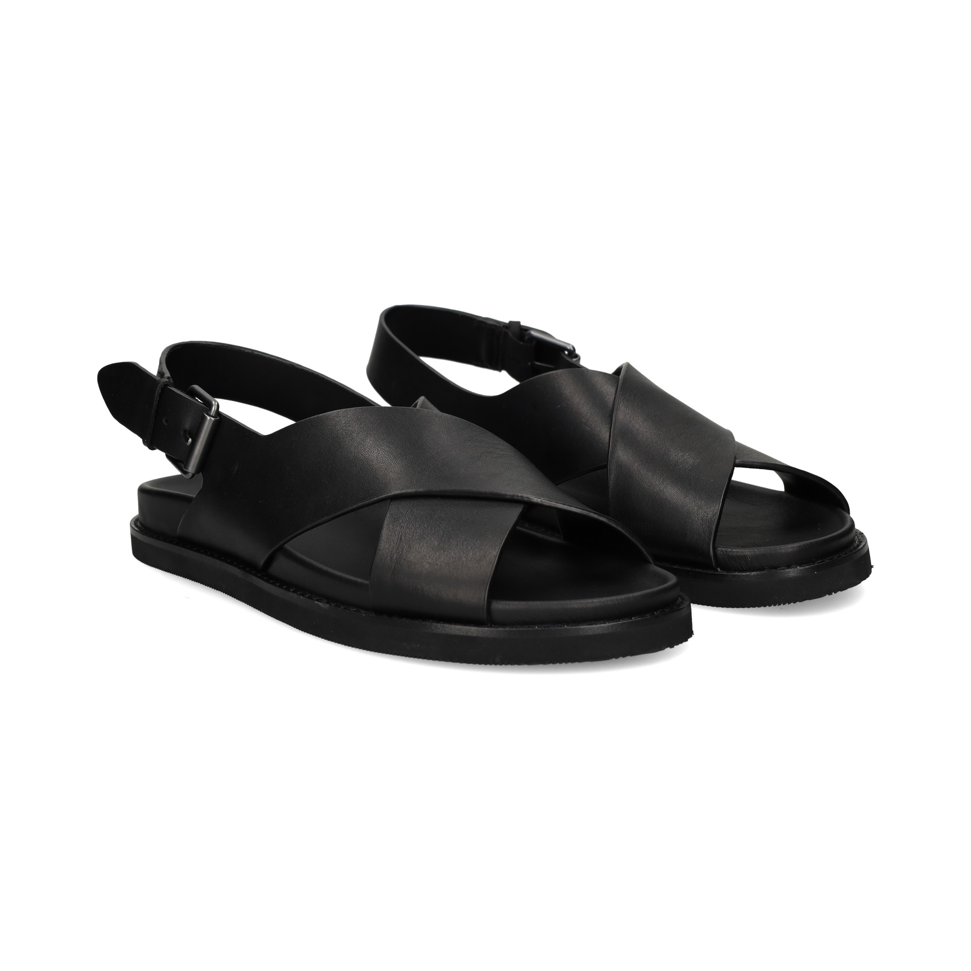 sandalia-cruzada-piel-negro