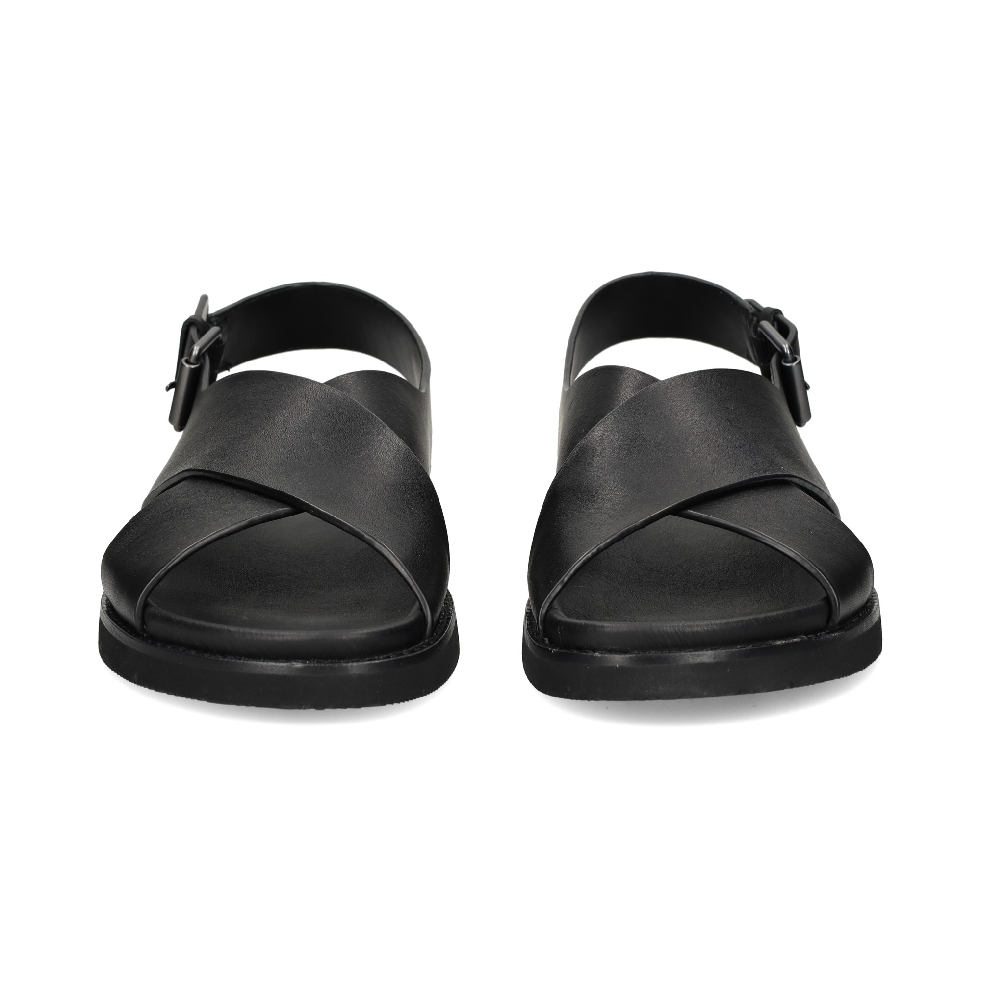 sandalia-cruzada-piel-negro