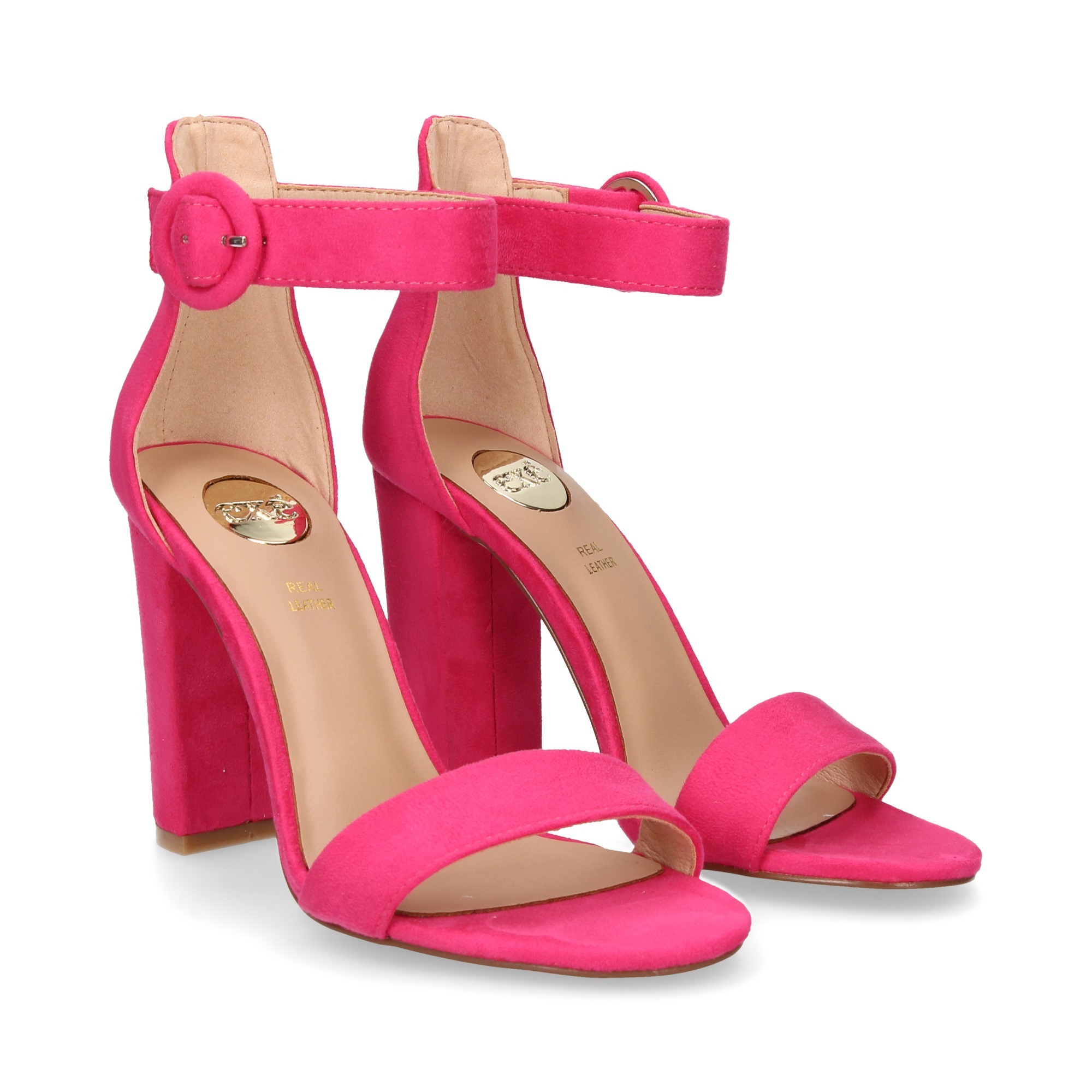 S.Oliver Sandali Con Tacco Donna | 5-5-28306-38 | Pelle Sintetica | Tacco 7,5 Cm | Larghezza Stretta
