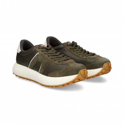 DEPORTIVO ANTE+PIEL VERDE