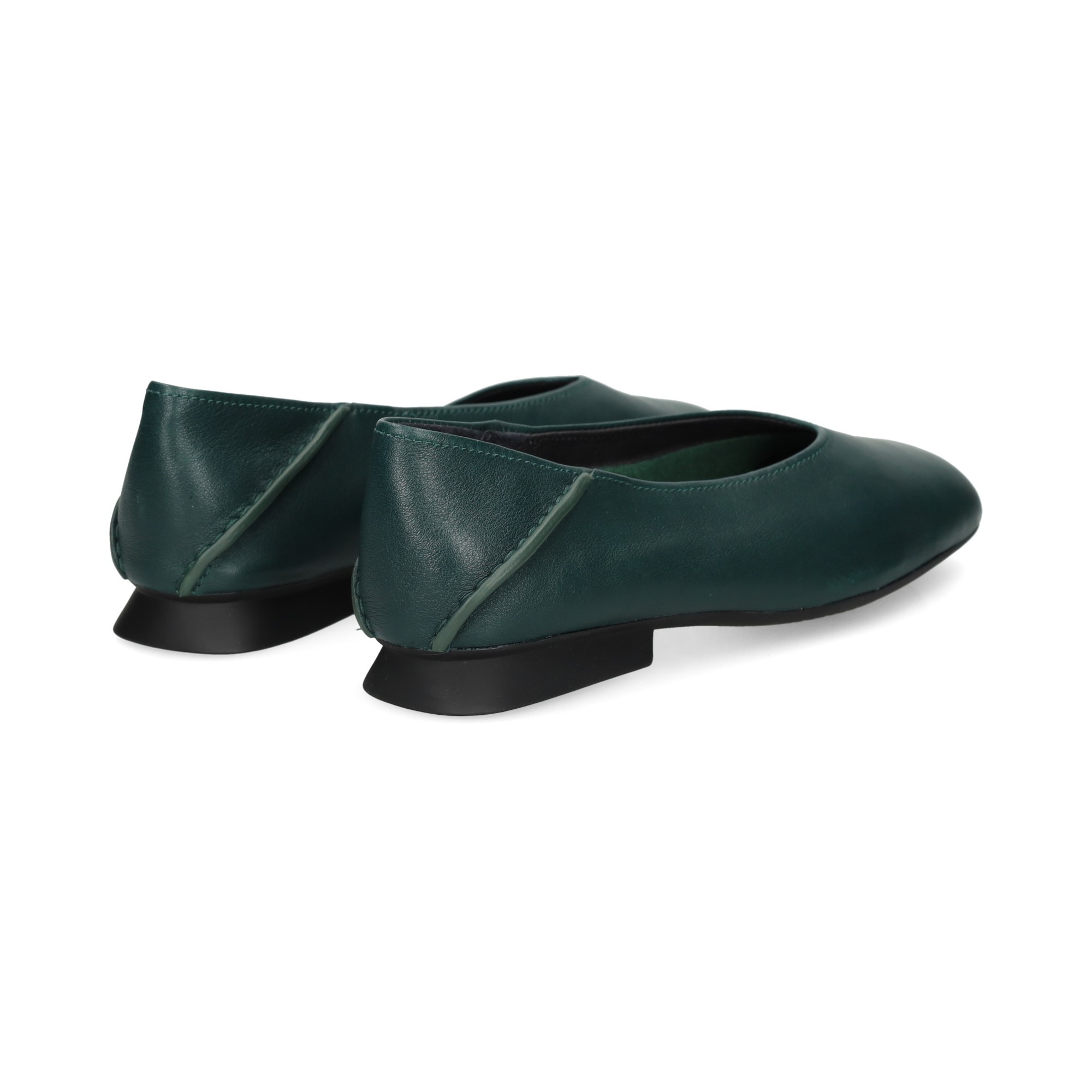 costura-talon-bailarina-piel-verde