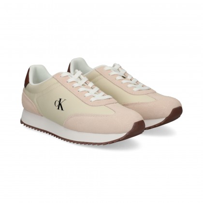 DEPORTIVO ANTE ROSA PIEL BEIGE 