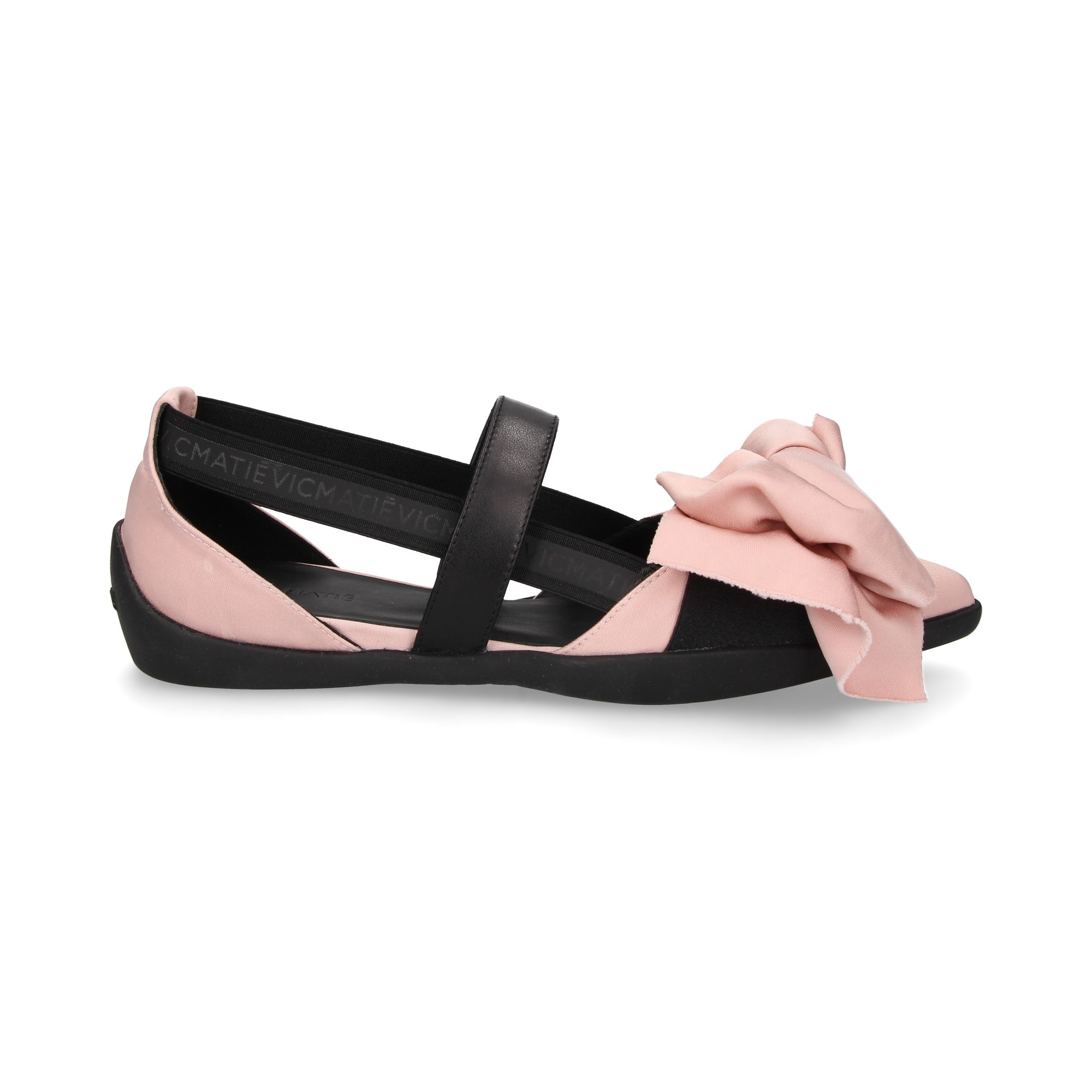 DANSEUR A/SIDES RUBAN RUBAN ROSE TISSU ROSE