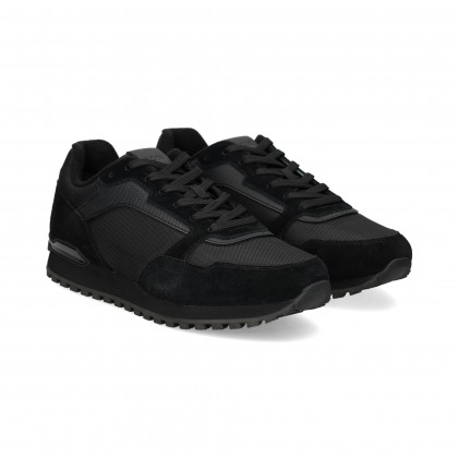 DEPORTIVO ANTE+MALLA NEGRO