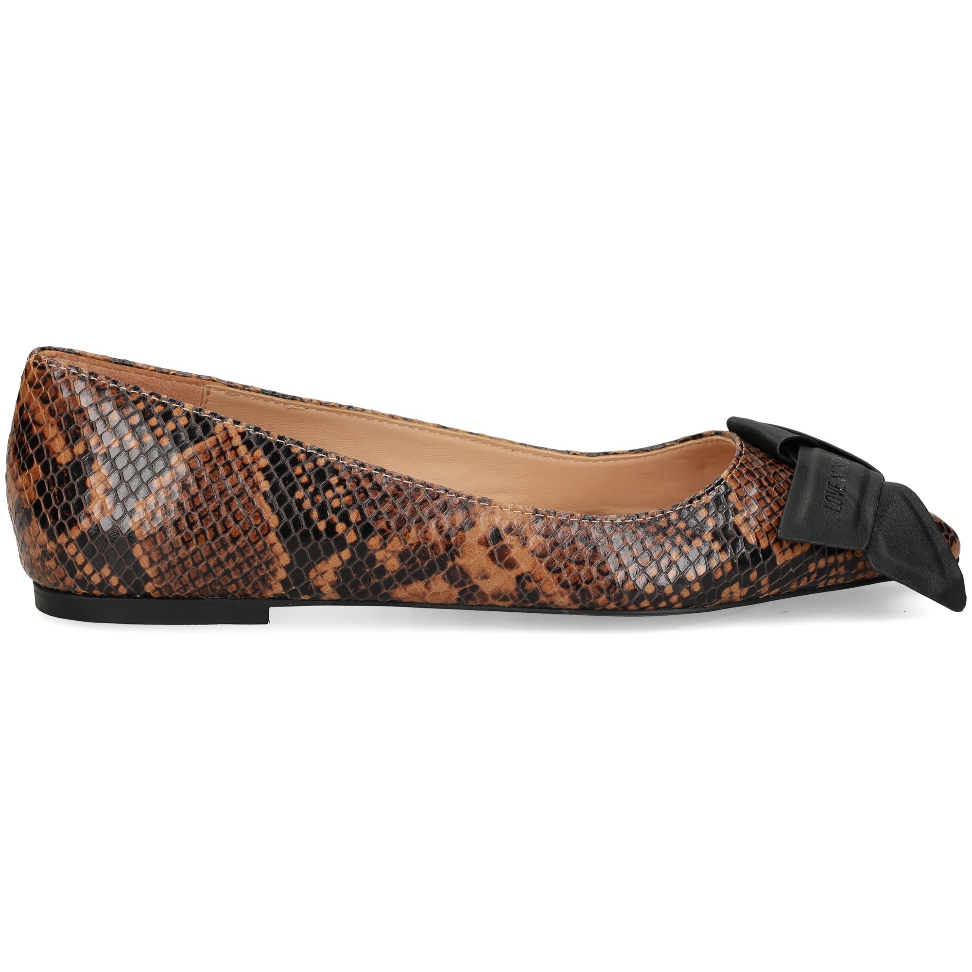 bailarina-lazo-reptil-marron