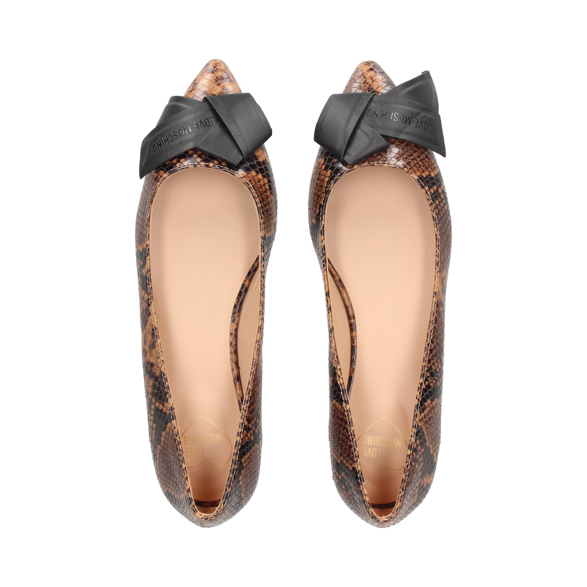 bailarina-lazo-reptil-marron