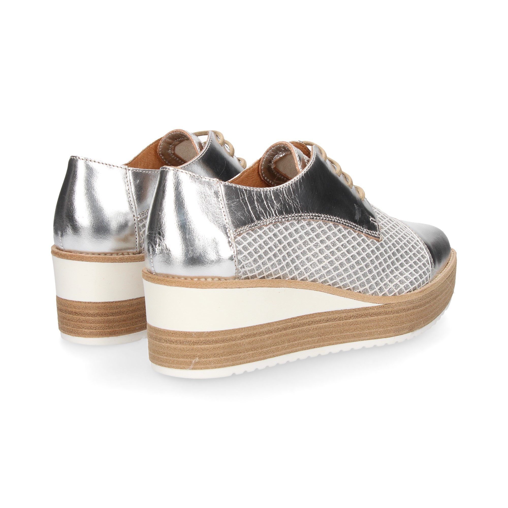 blucher-rejilla-glitter-metalizad-plata