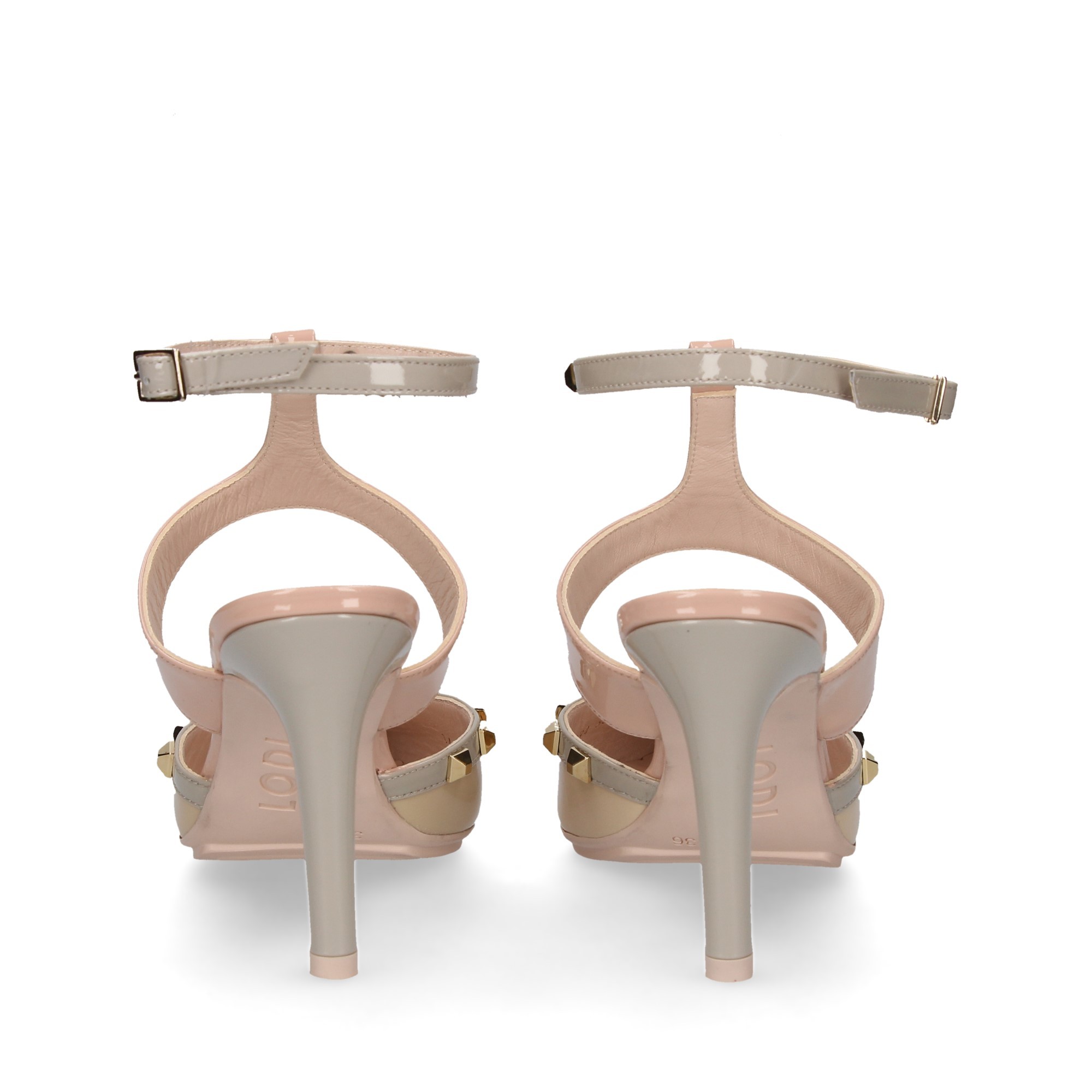 SENZA TACCO GILDA MULTI BEIGE BORCHIE