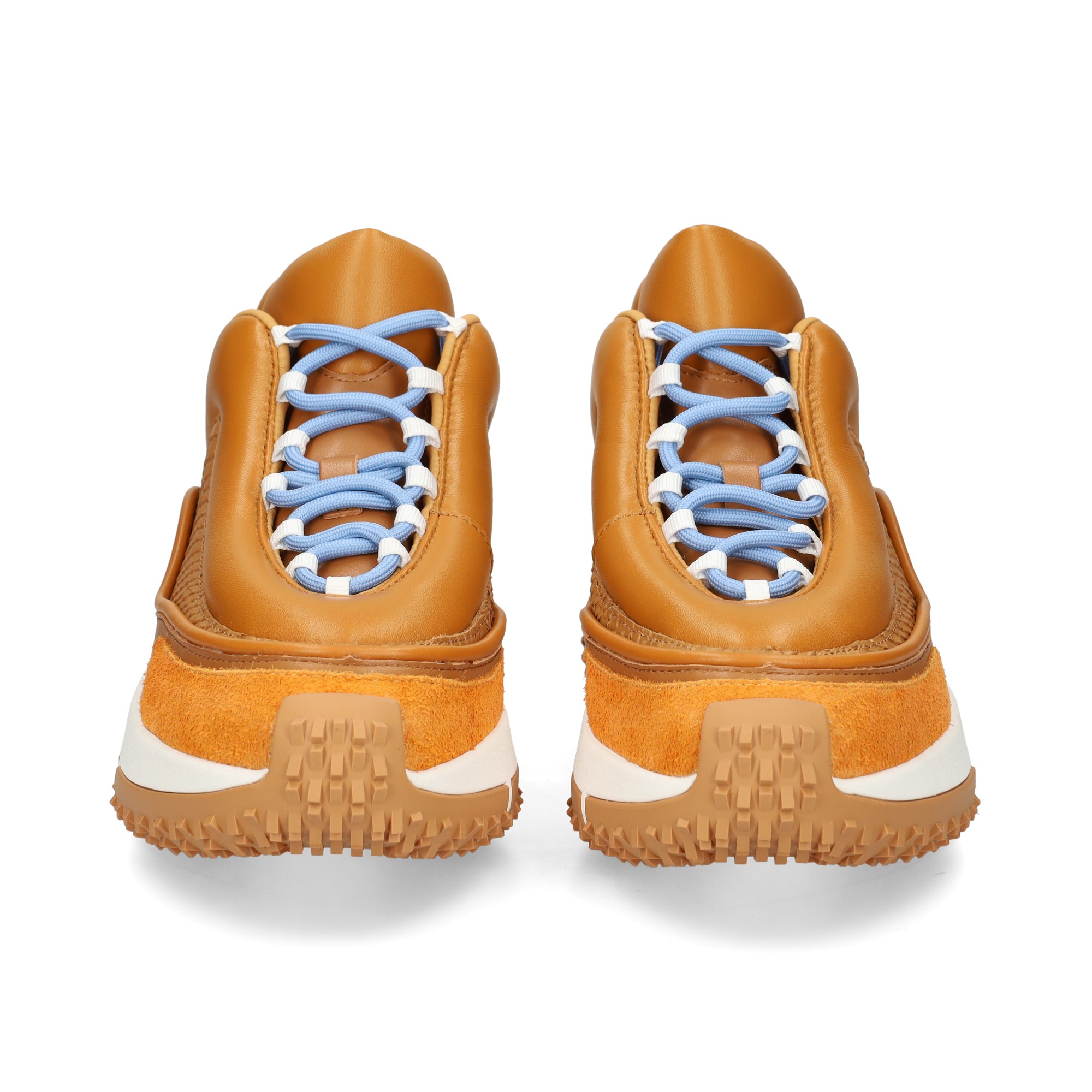 4CCCCEES Damen Turnschuhe KAPOK SWAN CAMEL