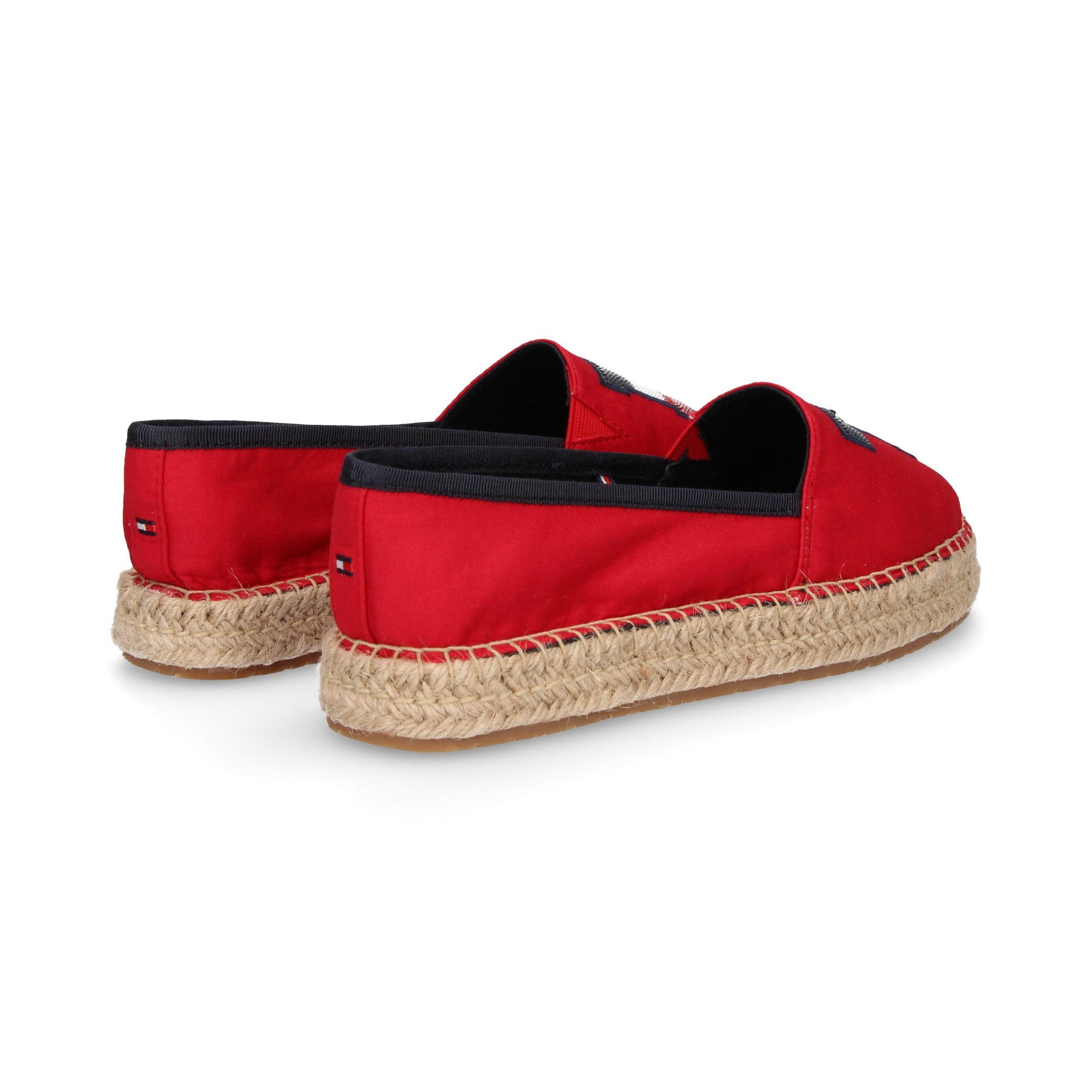 ESPADRILLE ELAST LOGO ELAST PALETTES ROUGES