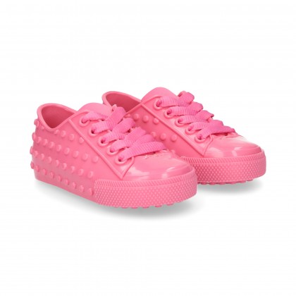 SPORTY PINK DOTTED LACES