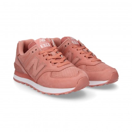 LACETS EN DAIM ROSE SPORT