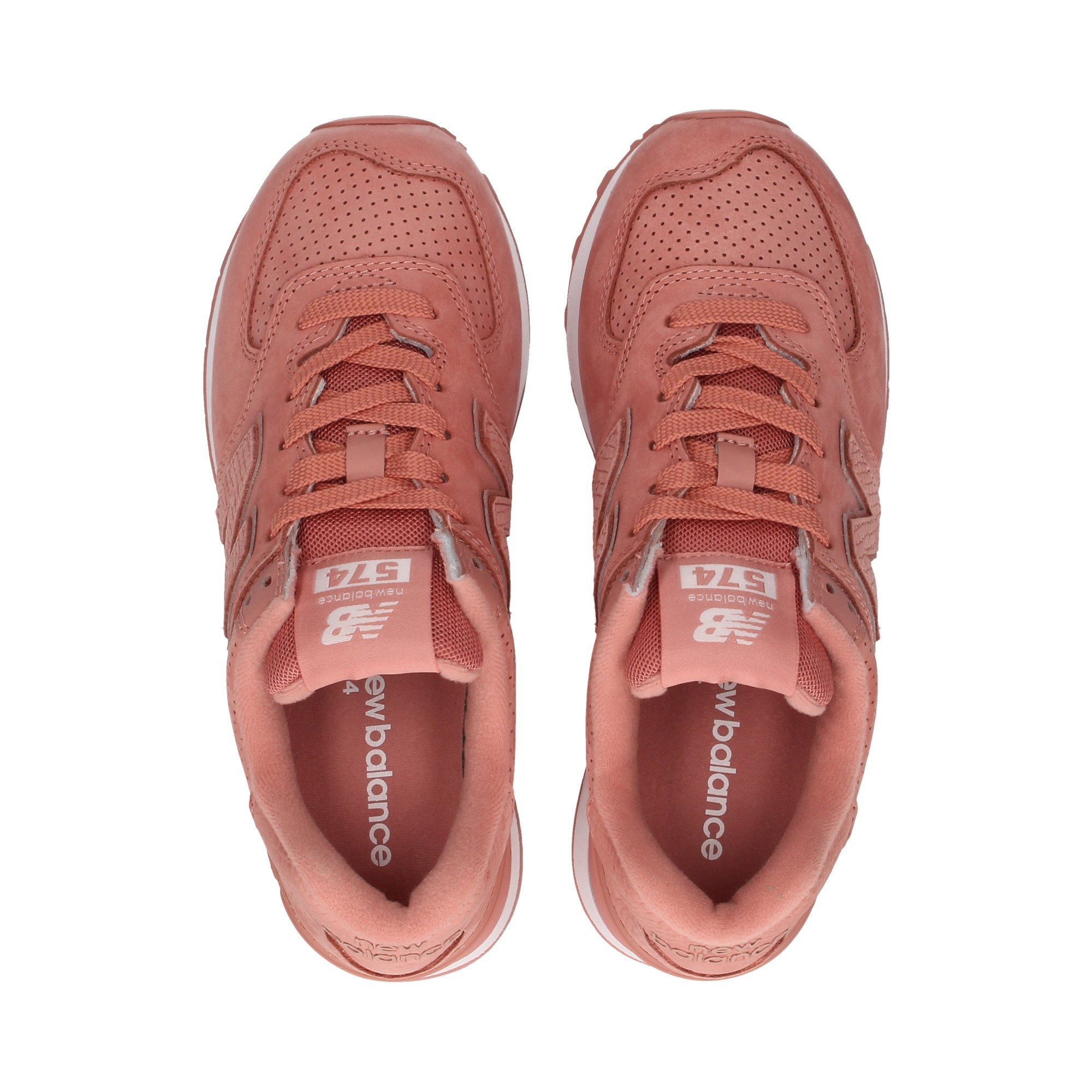 LACETS EN DAIM ROSE SPORT