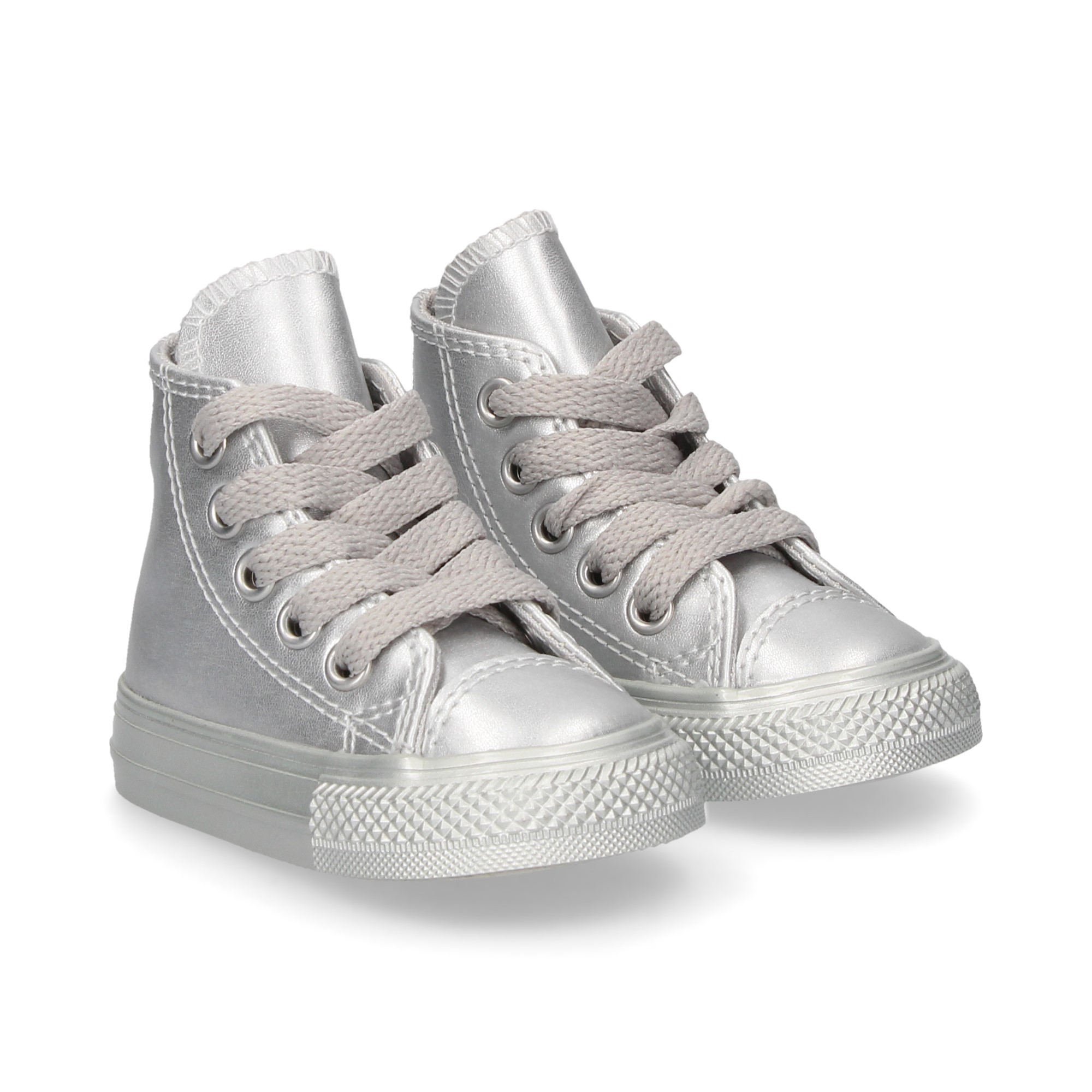 Zapatillas de niñas 757630C PLATA