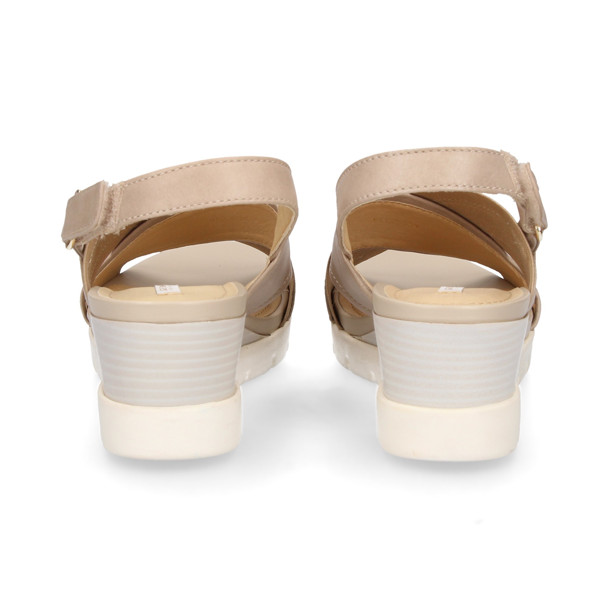 SANDALE CROISÉE BEIGE