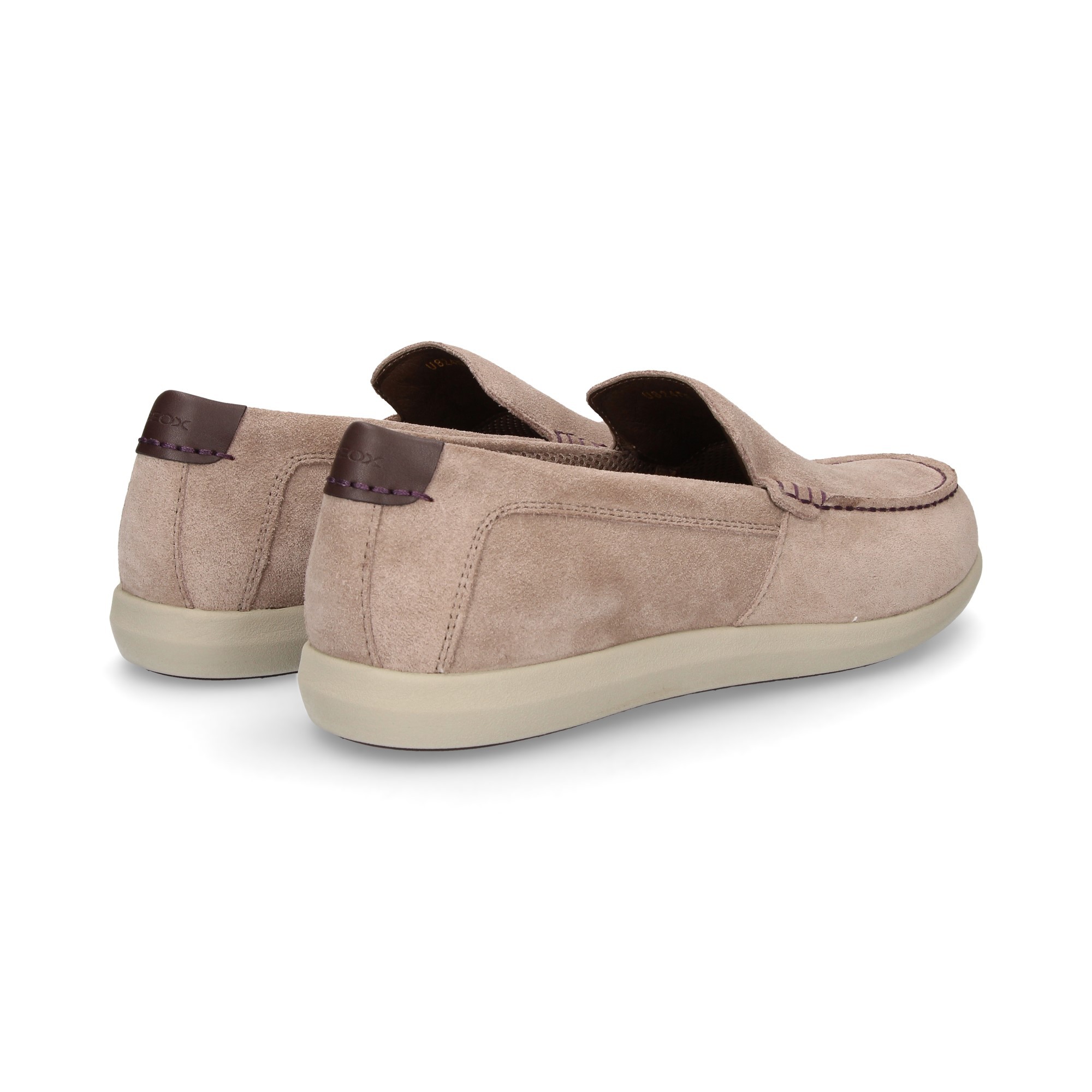 MOCASSIN BEIGE DAIM BORDON BEIGE