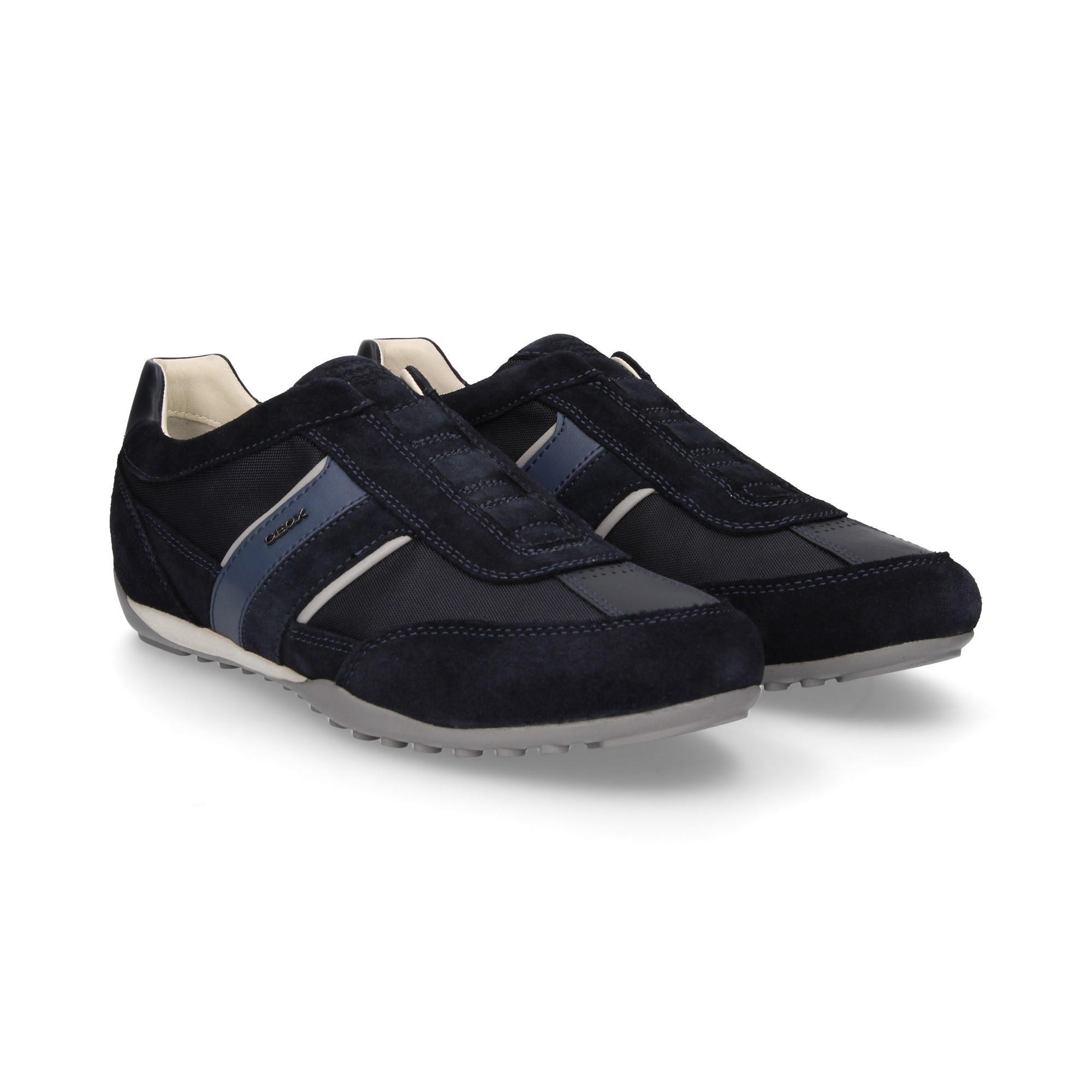 Deportivas para hombre Geox azul y gris