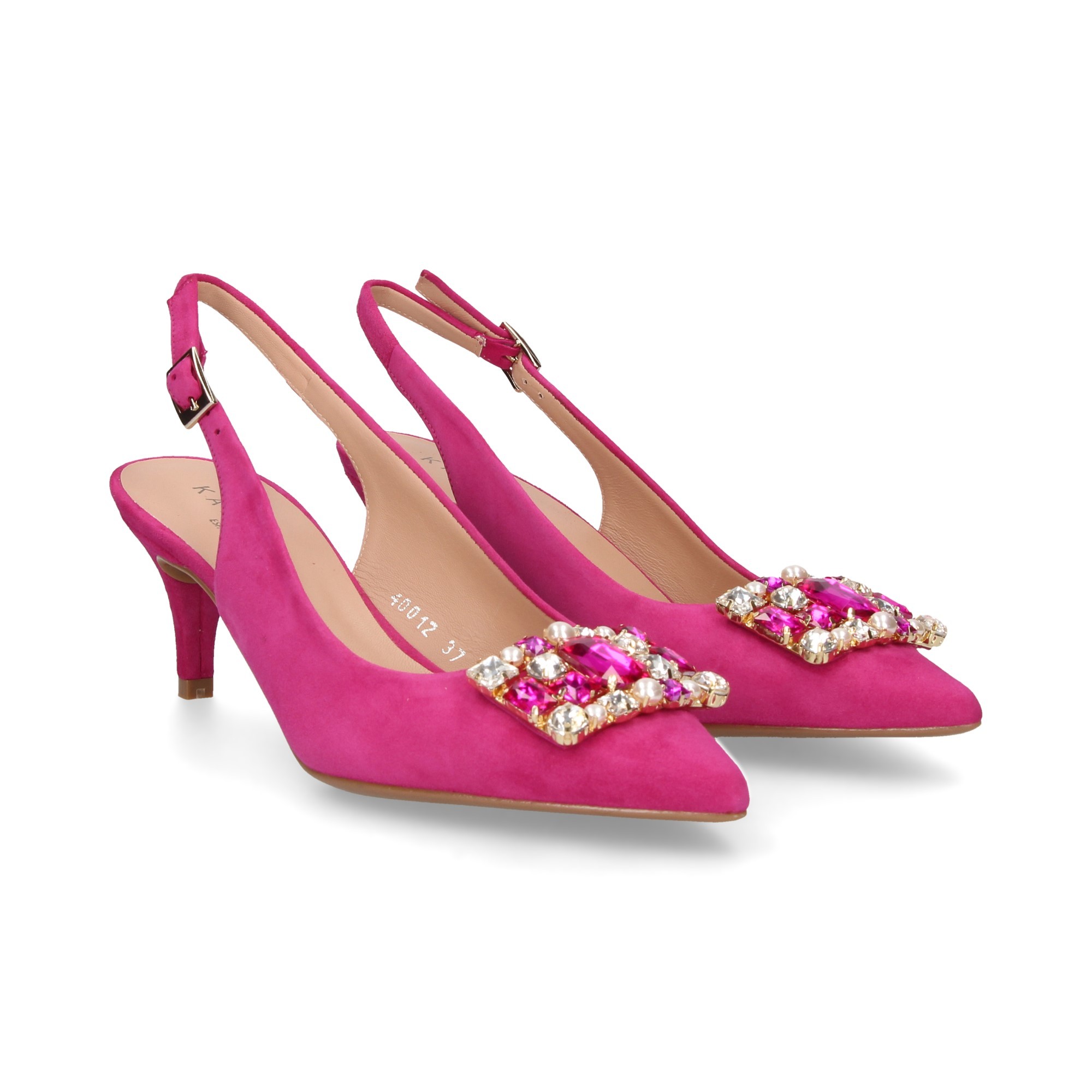 KARMINE Zapatos de tacón bajo 8225-R MAGIC FUCSIA