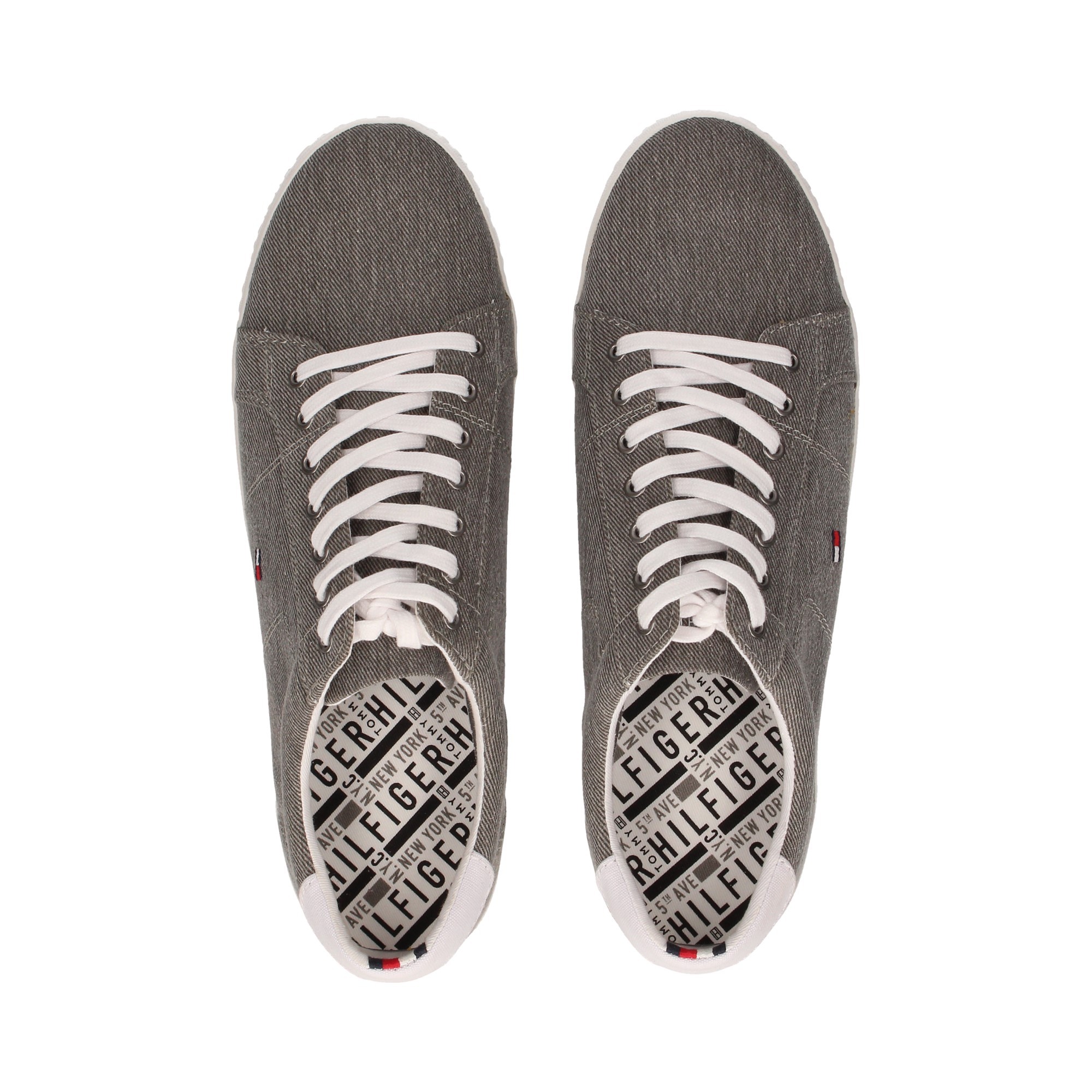 JEANS SPORTIVI CON CORDONCINO IN DENIM